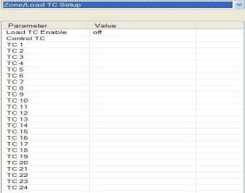 Zone_Load TC Setup Menu